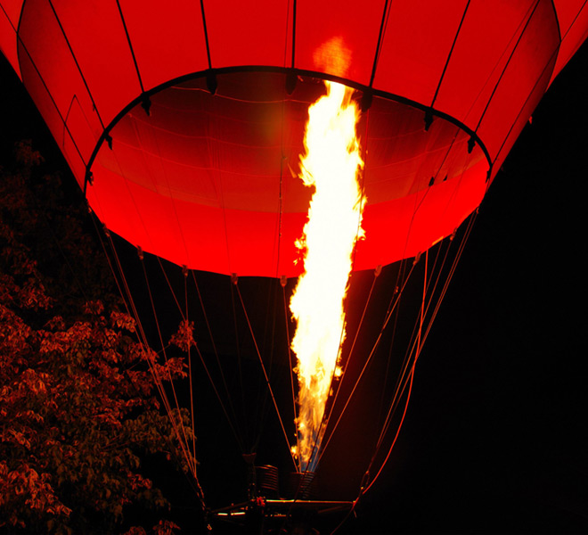Montgolfière lac d'Annecy
